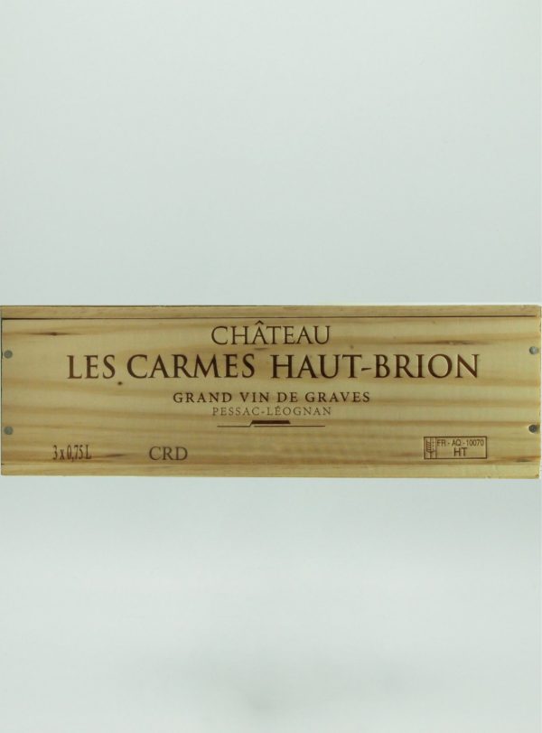 Château Les Carmes Haut-Brion AOC Pessac-Leognan 2017 Rouge CBO 3 bt - Vins Rouges Harmonieux pour Chaque Occasion