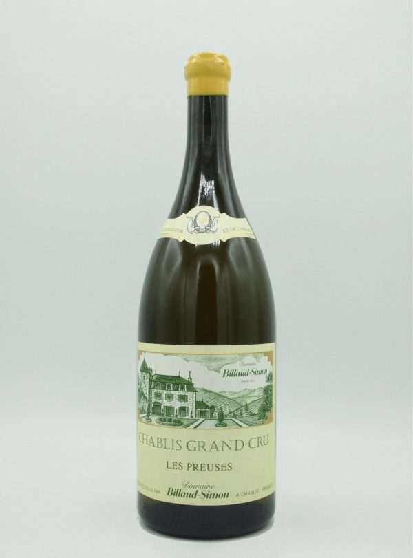 BILLAUD-SIMON AOC Chablis Grand Cru « Les Preuses » 2020 Blanc Magnum - Vins Rouges Harmonieux pour Chaque Occasion