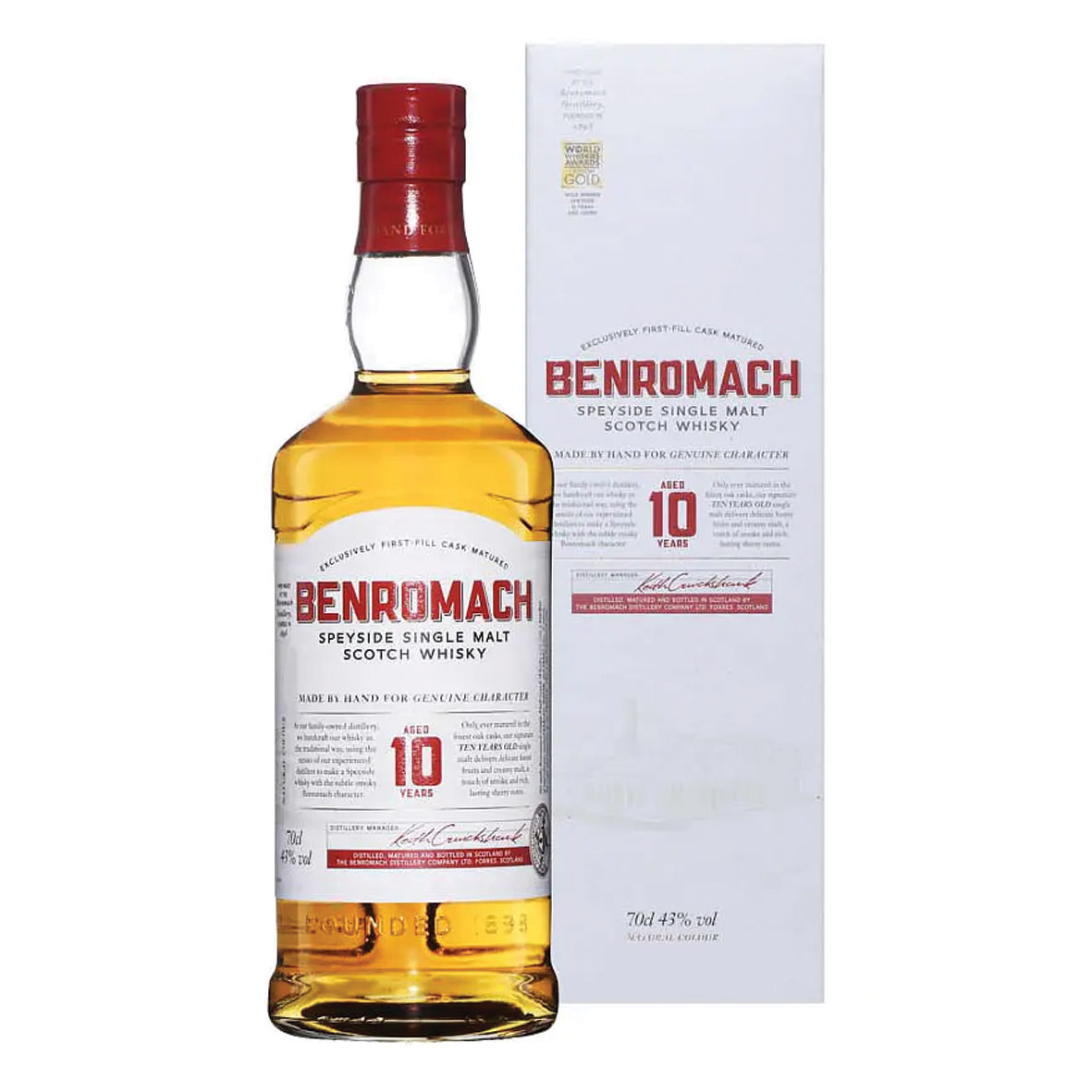 Benromach 10 Ans – 43% - Vins Rouges Harmonieux pour Chaque Occasion Benromach 10 Ans – 43% - Vins Rouges Harmonieux pour Chaque Occasion