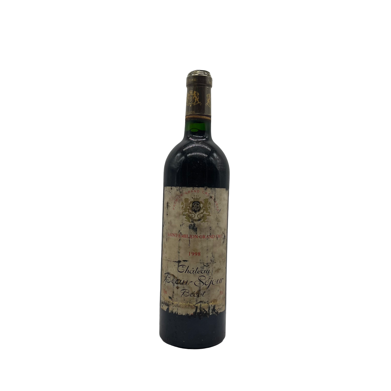 Château Beau-Séjour Bécot 1998 Abimé – 75cl - Vins Rouges Harmonieux pour Chaque Occasion Château Beau-Séjour Bécot 1998 Abimé – 75cl - Vins Rouges Harmonieux pour Chaque Occasion