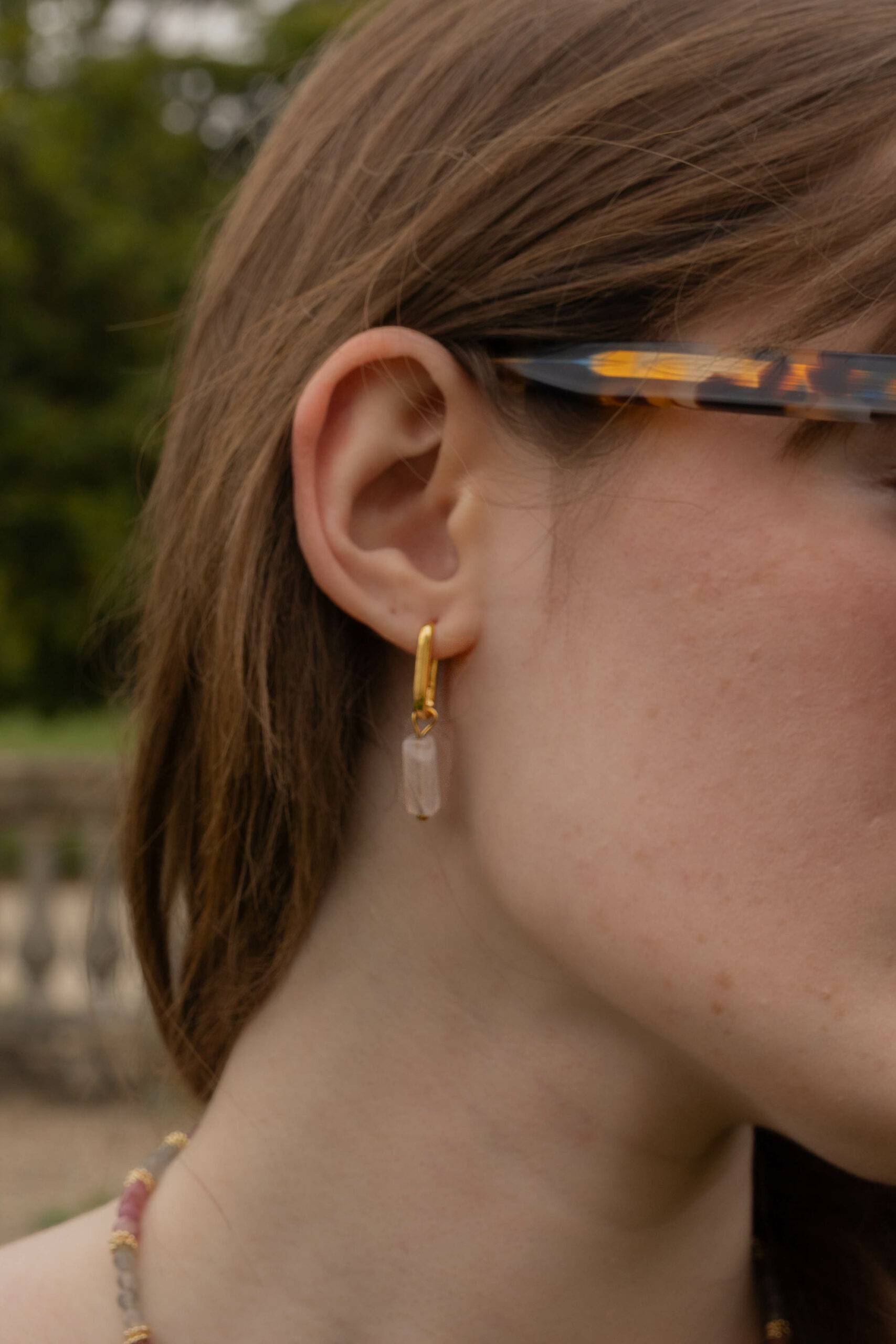 Boucles d'Oreilles Alicia quartz rose - Vins Rouges Harmonieux pour Chaque Occasion Boucles d'Oreilles Alicia quartz rose - Vins Rouges Harmonieux pour Chaque Occasion