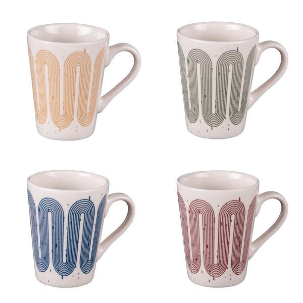Bastide Coffret rio 4 tasses 14cl - Vins Rouges Harmonieux pour Chaque Occasion