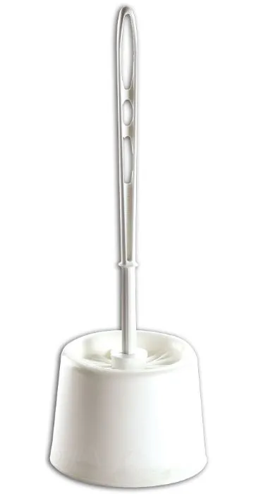 Balayette WC avec SOCLE – Longueur de brosse 36cm – Unité - Vins Rouges Harmonieux pour Chaque Occasion