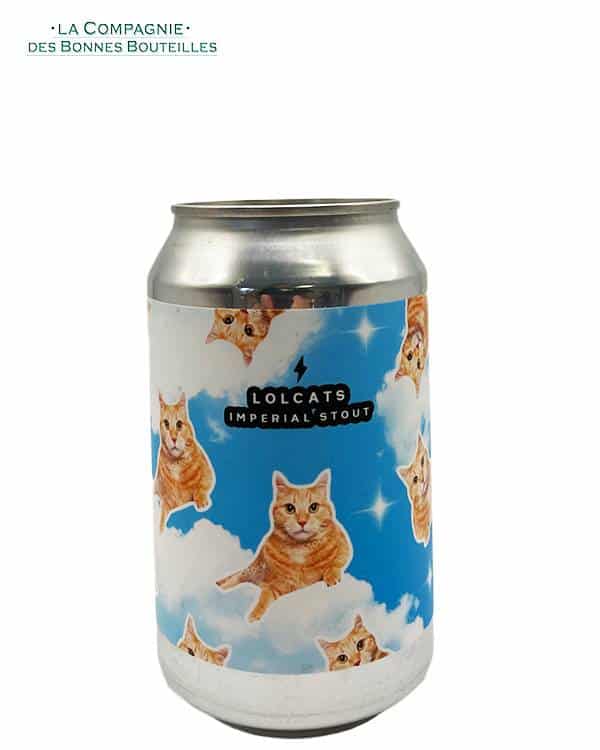 Bière Brasserie Garage- Lolcats - Imperial Stout - Can 33cl - Vins Rouges Harmonieux pour Chaque Occasion Bière Brasserie Garage- Lolcats - Imperial Stout - Can 33cl - Vins Rouges Harmonieux pour Chaque Occasion