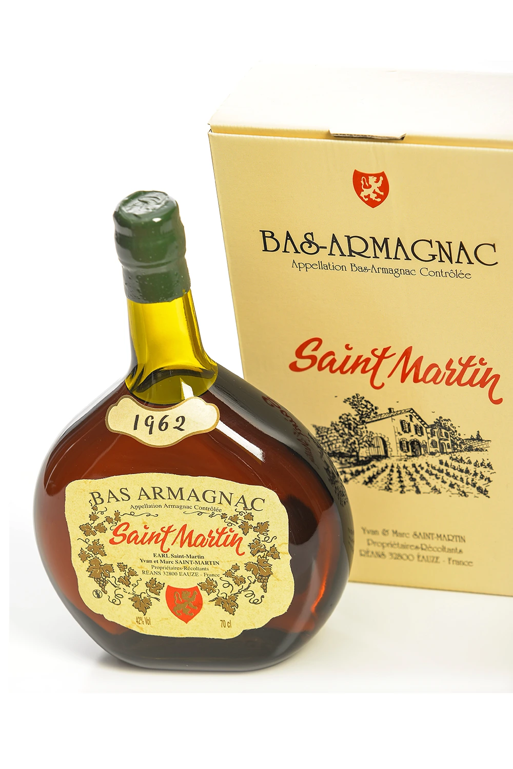 Bas-Armagnac Millésime 1962 - Vins Rouges Harmonieux pour Chaque Occasion Bas-Armagnac Millésime 1962 - Vins Rouges Harmonieux pour Chaque Occasion