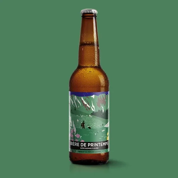 Bière de Printemps des Pyrénées – 0.33 L - Vins Rouges Harmonieux pour Chaque Occasion