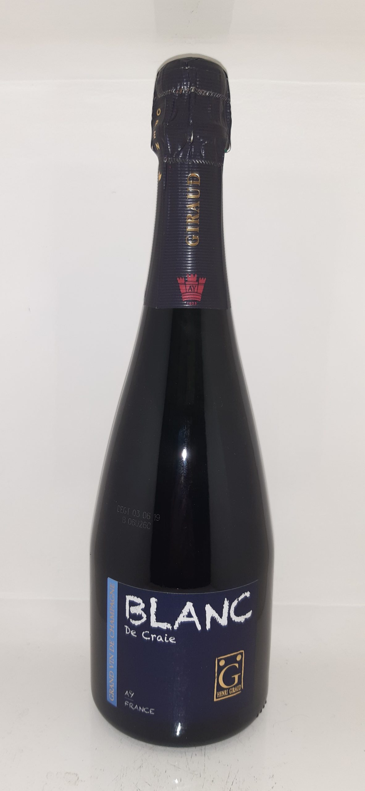 Champagne Henri GIRAUD Blanc de Craie Blanc de Blancs Brut - Vins Rouges Harmonieux pour Chaque Occasion Champagne Henri GIRAUD Blanc de Craie Blanc de Blancs Brut - Vins Rouges Harmonieux pour Chaque Occasion