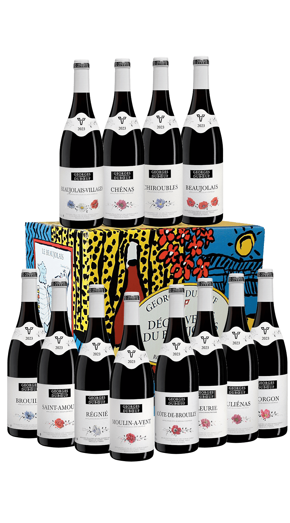 Carton Découverte 12 Btes 2023 Sélection Georges Duboeuf – FRANCO DE PORT - Vins Rouges Harmonieux pour Chaque Occasion Carton Découverte 12 Btes 2023 Sélection Georges Duboeuf – FRANCO DE PORT - Vins Rouges Harmonieux pour Chaque Occasion