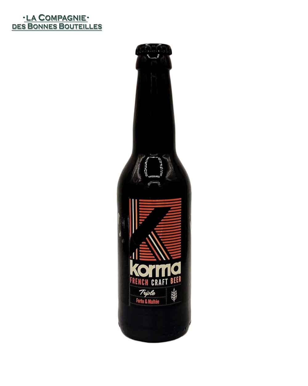 Bière Korma - French Triple 33 cl - Vins Rouges Harmonieux pour Chaque Occasion Bière Korma - French Triple 33 cl - Vins Rouges Harmonieux pour Chaque Occasion