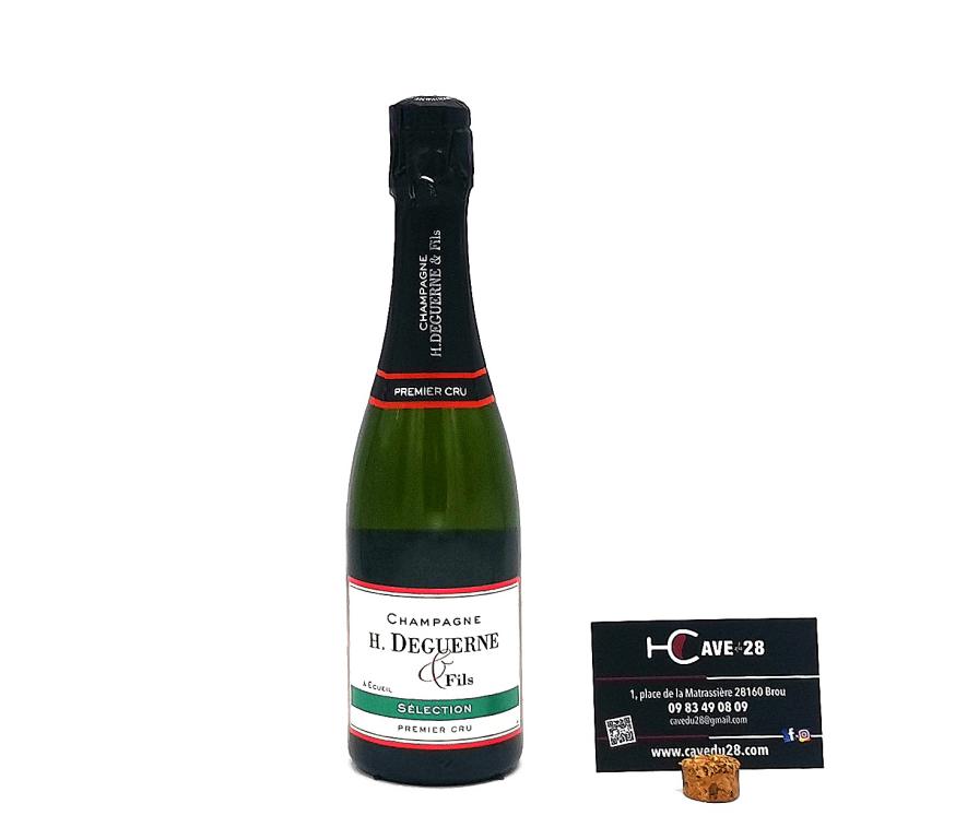 Champagne H.Deguerne – Demi bouteille- Brut - Vins Rouges Harmonieux pour Chaque Occasion Champagne H.Deguerne – Demi bouteille- Brut - Vins Rouges Harmonieux pour Chaque Occasion
