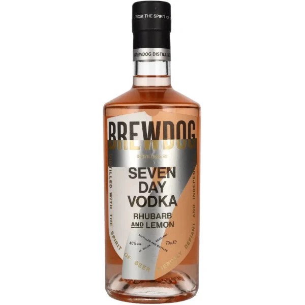Brewdog Seven Day Vodka – Rhubarbe & Citron - Vins Rouges Harmonieux pour Chaque Occasion