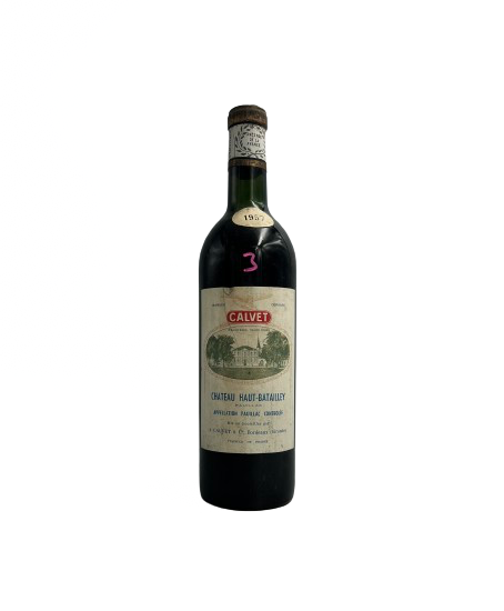 Chateau Haut Batailley Rouge 1957 (Pauillac – Bordeaux) - Vins Rouges Harmonieux pour Chaque Occasion Chateau Haut Batailley Rouge 1957 (Pauillac – Bordeaux) - Vins Rouges Harmonieux pour Chaque Occasion
