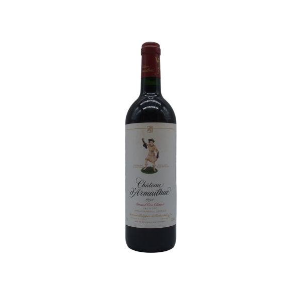 Château d’Armailhac 1998 – 75cl - Vins Rouges Harmonieux pour Chaque Occasion