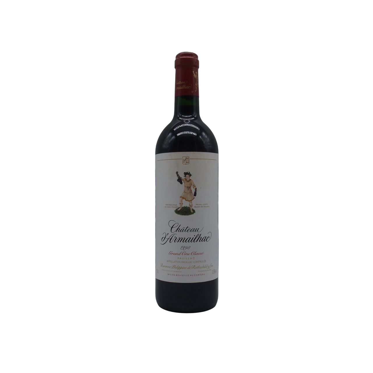 Château d’Armailhac 1998 – 75cl - Vins Rouges Harmonieux pour Chaque Occasion Château d’Armailhac 1998 – 75cl - Vins Rouges Harmonieux pour Chaque Occasion