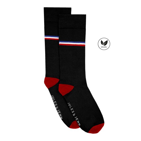 Chaussettes coton noir - Vins Rouges Harmonieux pour Chaque Occasion