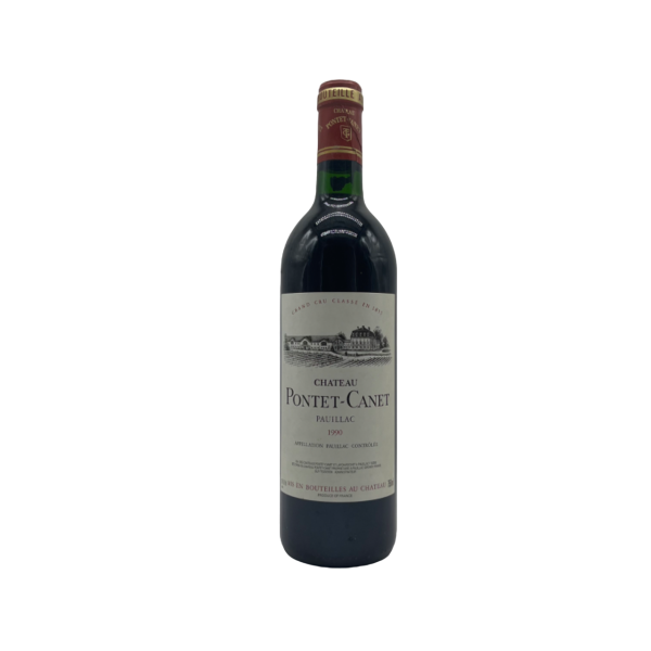 Château Pontet-Canet 1990 – 75cl - Vins Rouges Harmonieux pour Chaque Occasion