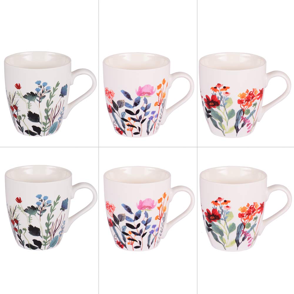 Bastide Coffret Flor 6 tasses 23cl - Vins Rouges Harmonieux pour Chaque Occasion Bastide Coffret Flor 6 tasses 23cl - Vins Rouges Harmonieux pour Chaque Occasion
