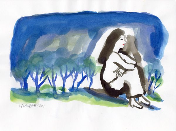 CHARLES BERBERIAN – Dessiner en concert – dessin 7 - Vins Rouges Harmonieux pour Chaque Occasion