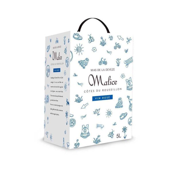 BAG IN BOX 5L MALICE ROSÉ 2022 - Vins Rouges Harmonieux pour Chaque Occasion