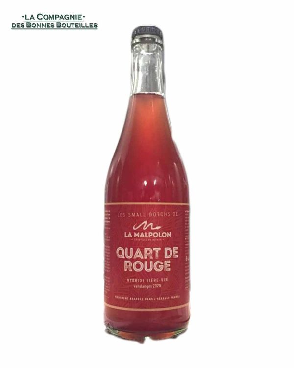Bière Malpolon Quart de rouge VP 75cl - Vins Rouges Harmonieux pour Chaque Occasion
