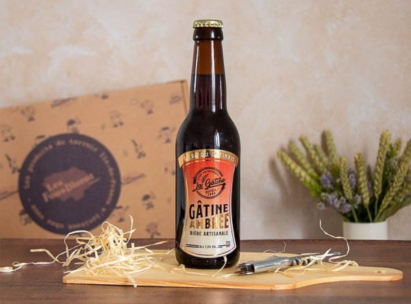 Bière ambrée La Gâtine 33cl - Vins Rouges Harmonieux pour Chaque Occasion