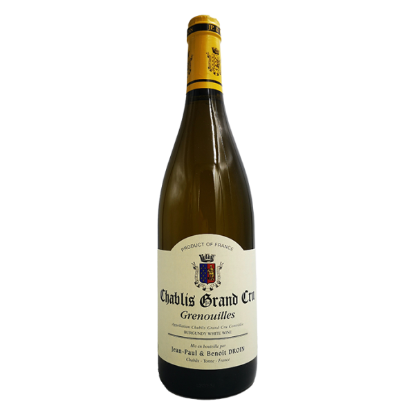 Chablis Grand Cru Grenouilles Blanc 2023 – Domaine Droin Jean Paul & Benoit (Bourgogne) - Vins Rouges Harmonieux pour Chaque Occasion