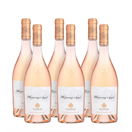 Château d’Esclans – Whispering Angel – Caisse de 6 bouteilles – 75cl - Vins Rouges Harmonieux pour Chaque Occasion Château d’Esclans – Whispering Angel – Caisse de 6 bouteilles – 75cl - Vins Rouges Harmonieux pour Chaque Occasion
