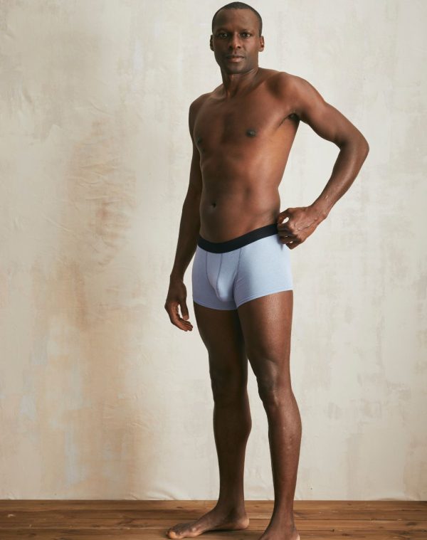 Boxer court seconde peau – Bleu – Homme - Vins Rouges Harmonieux pour Chaque Occasion