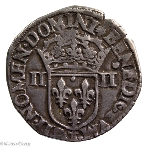 Charles X quart d&rsquo;écu 1591 Nantes - Vins Rouges Harmonieux pour Chaque Occasion