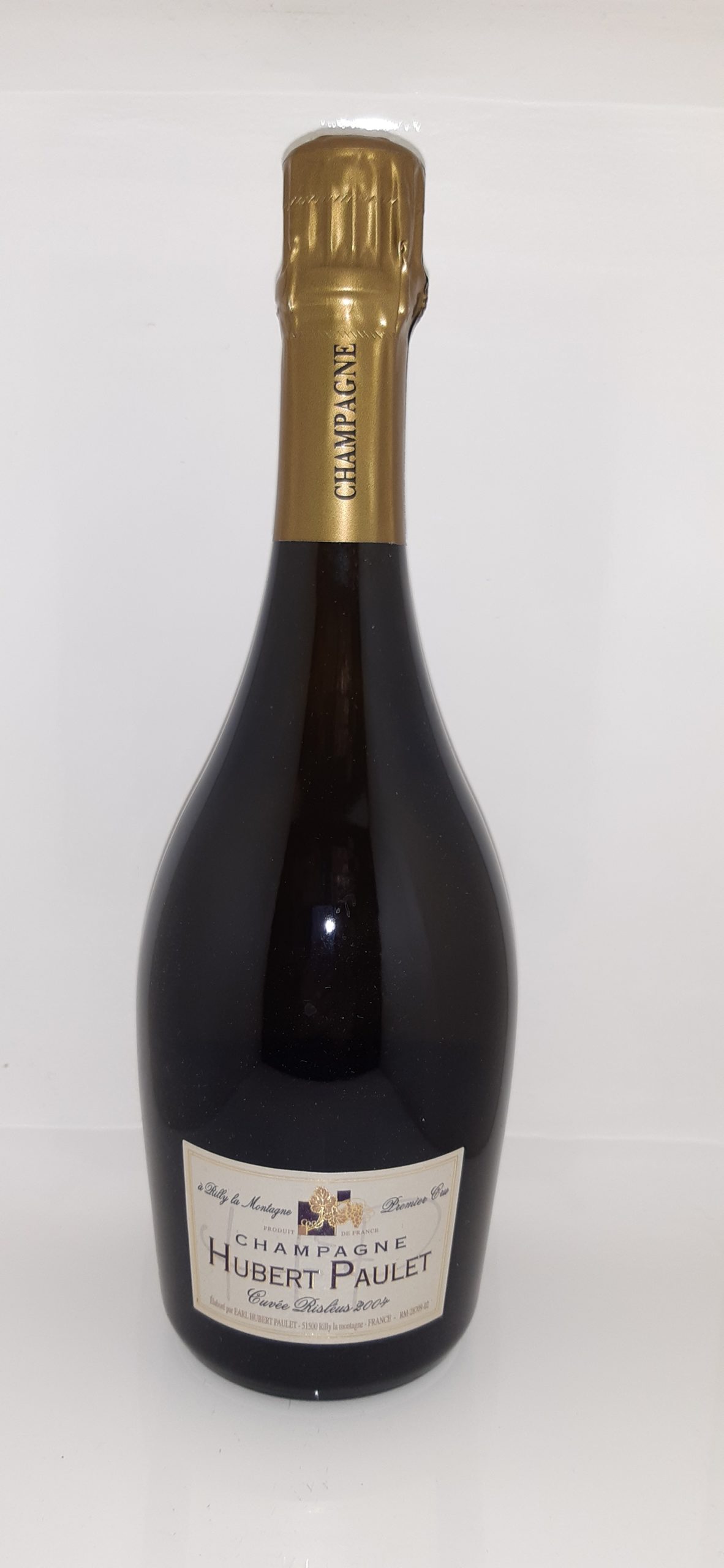 Champagne Hubert PAULET Cuvée Risleus Millésime 2004 Brut 1er Cru - Vins Rouges Harmonieux pour Chaque Occasion Champagne Hubert PAULET Cuvée Risleus Millésime 2004 Brut 1er Cru - Vins Rouges Harmonieux pour Chaque Occasion