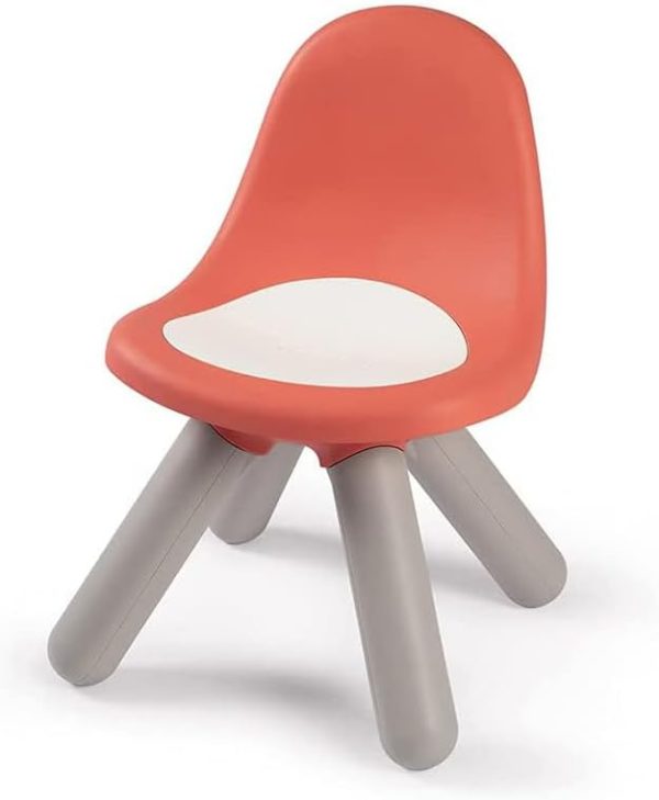 Chaise Enfant Smoby Rouge Corail : Mobilier Montessori dès 18 Mois - Vins Rouges Harmonieux pour Chaque Occasion