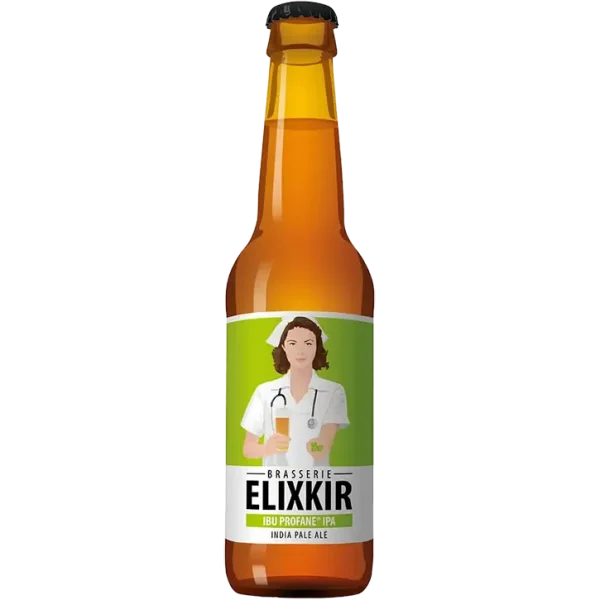 Bière « IBU Profane IPA » 33 cl – Brasserie Elixkir - Vins Rouges Harmonieux pour Chaque Occasion