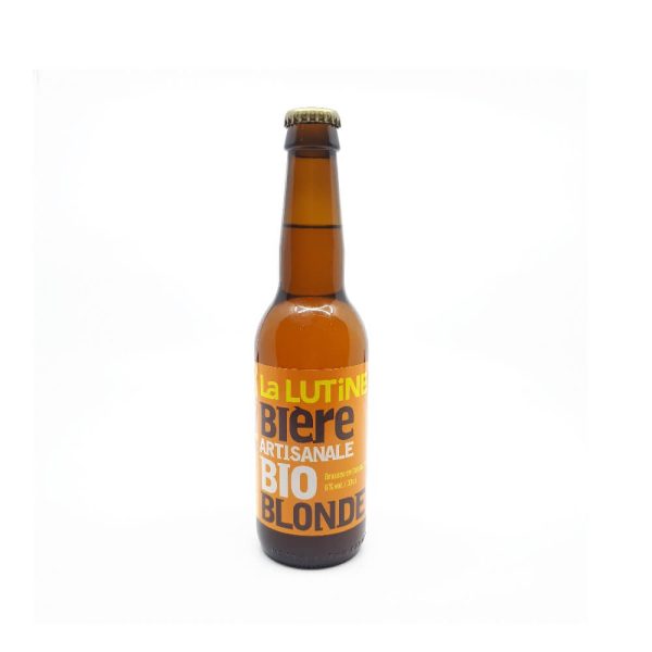 Bière Brasserie La Lutine (blonde) Bio 33cl - Vins Rouges Harmonieux pour Chaque Occasion
