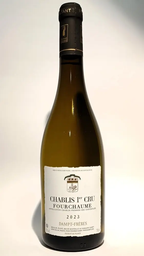 Chablis 1er cru Fourchaume Dampt Frères 2023 - Vins Rouges Harmonieux pour Chaque Occasion Chablis 1er cru Fourchaume Dampt Frères 2023 - Vins Rouges Harmonieux pour Chaque Occasion