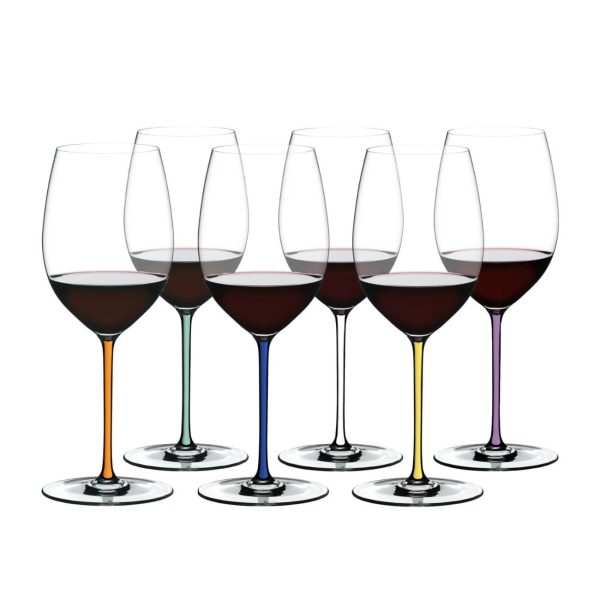 Cabernet glass fatto a Mano Riedel X6 - Vins Rouges Harmonieux pour Chaque Occasion