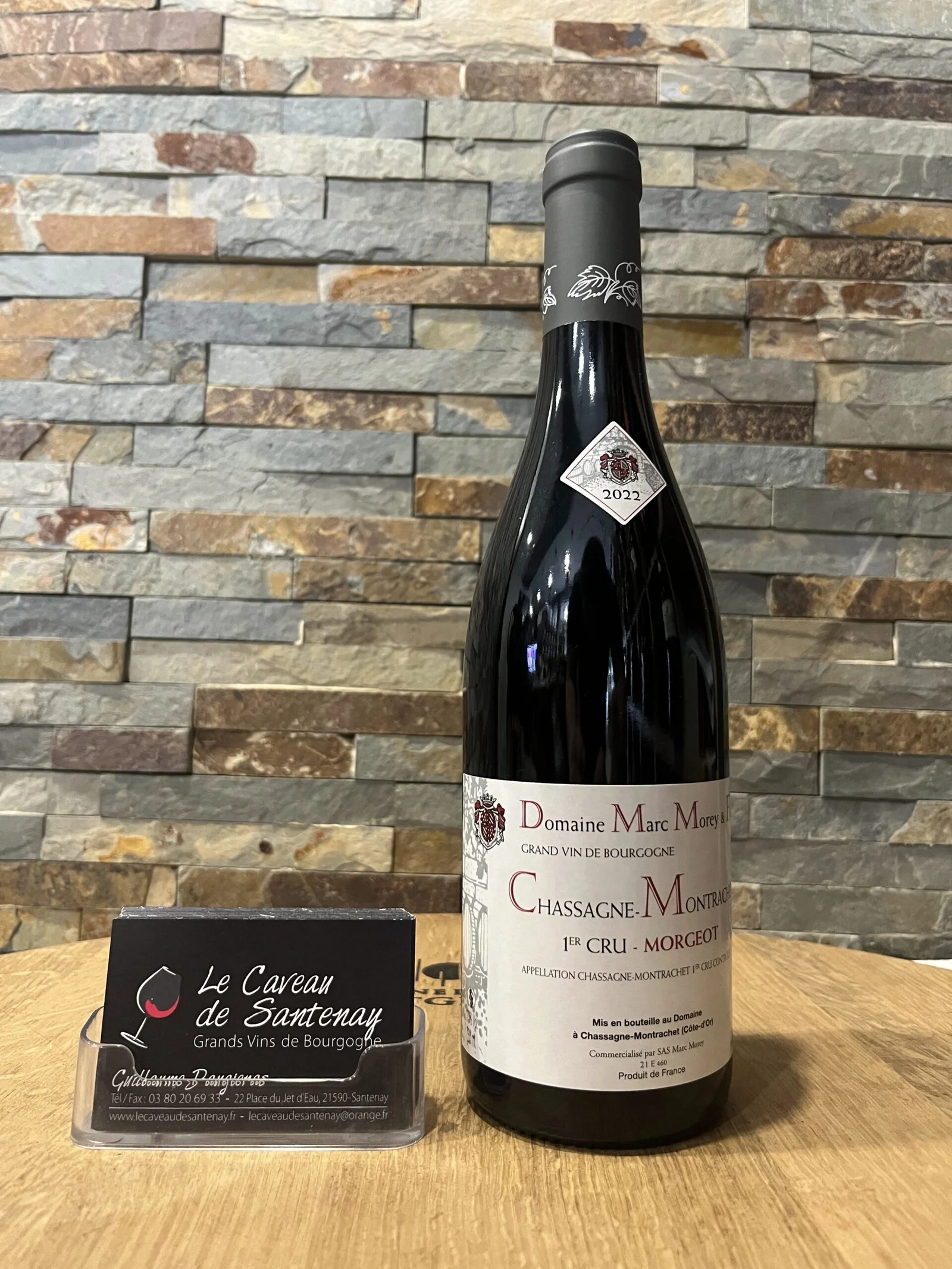 Chassagne-Montrachet 1er Cru « Morgeot » Rouge 2022 Domaine Marc MOREY - Vins Rouges Harmonieux pour Chaque Occasion Chassagne-Montrachet 1er Cru « Morgeot » Rouge 2022 Domaine Marc MOREY - Vins Rouges Harmonieux pour Chaque Occasion