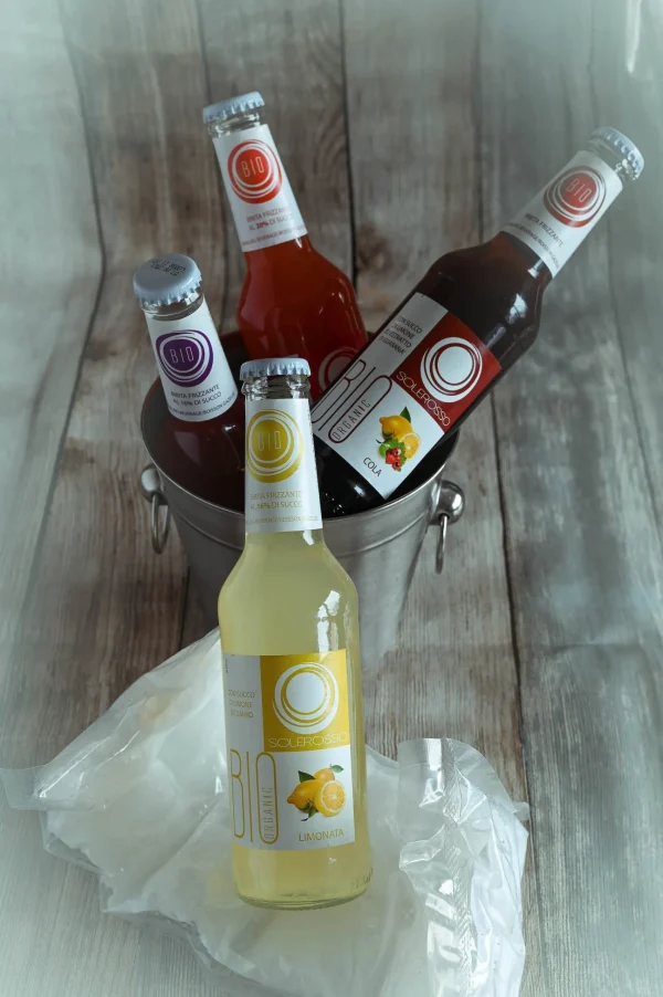 Boisson pétillante BIO au Citron Sicilien (275ml) - Vins Rouges Harmonieux pour Chaque Occasion