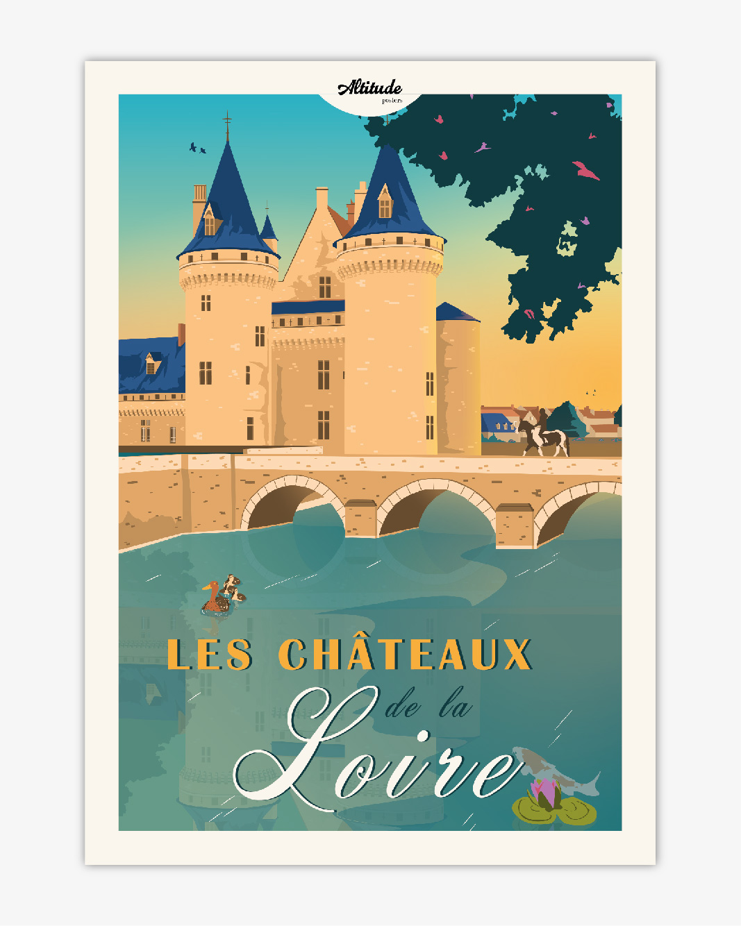 Carte postale Les Châteaux de la Loire - Vins Rouges Harmonieux pour Chaque Occasion Carte postale Les Châteaux de la Loire - Vins Rouges Harmonieux pour Chaque Occasion