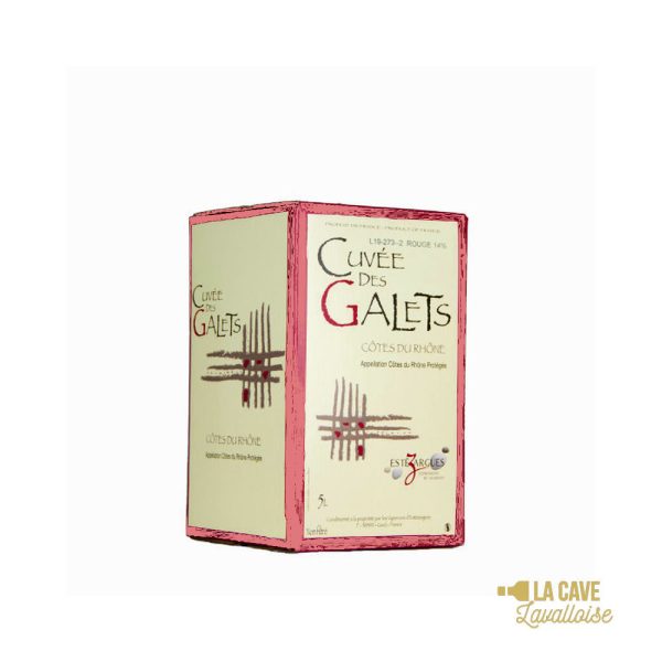 BIB Cuvée des Galets Rosé 5L - Vins Rouges Harmonieux pour Chaque Occasion
