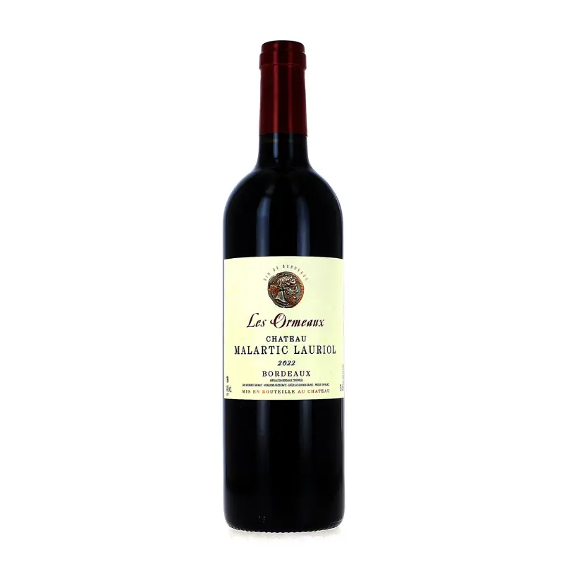 Château Malartic Lauriol Les Ormeaux Bordeaux 2022 - Vins Rouges Harmonieux pour Chaque Occasion Château Malartic Lauriol Les Ormeaux Bordeaux 2022 - Vins Rouges Harmonieux pour Chaque Occasion