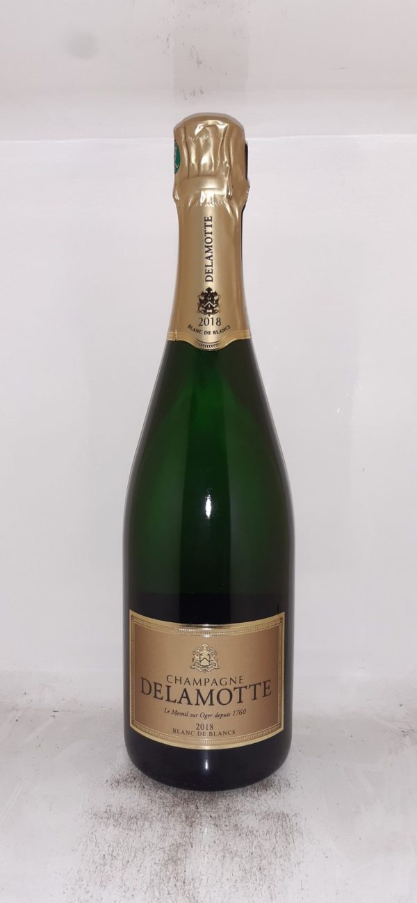Champagne DELAMOTTE Blanc de Blancs 2018 brut - Vins Rouges Harmonieux pour Chaque Occasion