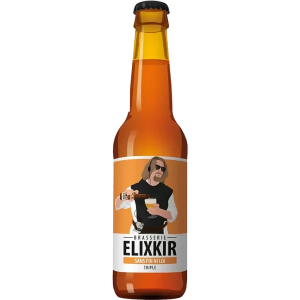 Bière « Sans Foi Ni Loi » 75 cl – Brasserie Elixkir - Vins Rouges Harmonieux pour Chaque Occasion