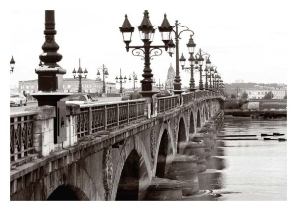 Carte postale – Bordeaux Pont de Pierre - Vins Rouges Harmonieux pour Chaque Occasion