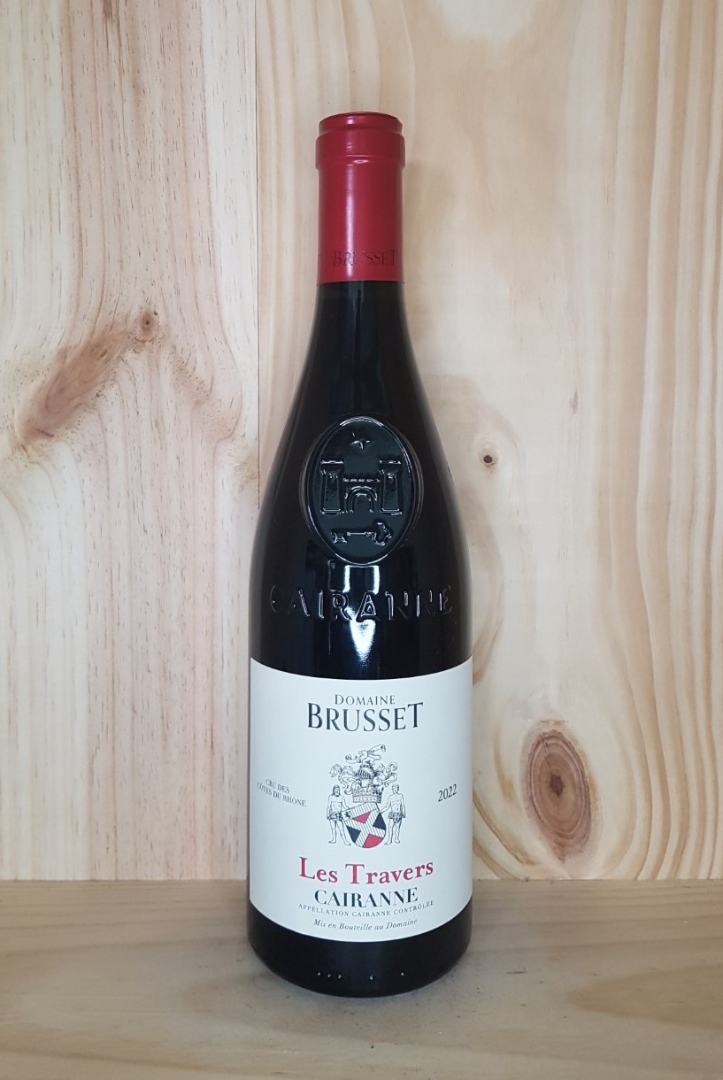 Cairanne « Les Travers » 2023 Domaine Brusset 75 cl (Rouge) - Vins Rouges Harmonieux pour Chaque Occasion Cairanne « Les Travers » 2023 Domaine Brusset 75 cl (Rouge) - Vins Rouges Harmonieux pour Chaque Occasion