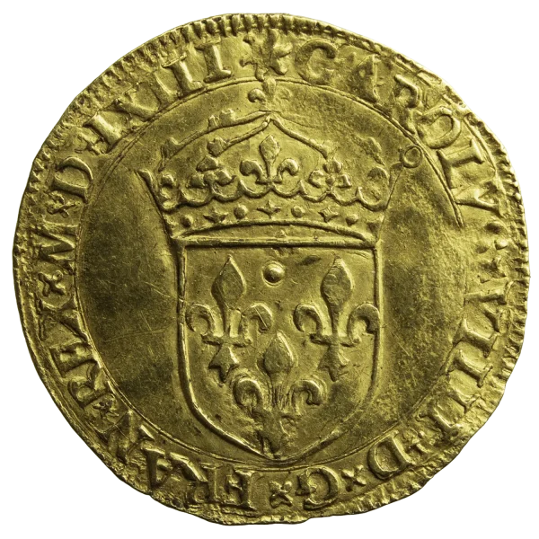 Charles IX écu d&rsquo;or au soleil 1563 Montpellier - Vins Rouges Harmonieux pour Chaque Occasion