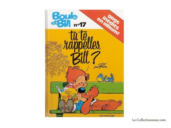 BD Boule et Bill – “Tu te rappelles Bill ?” - Vins Rouges Harmonieux pour Chaque Occasion