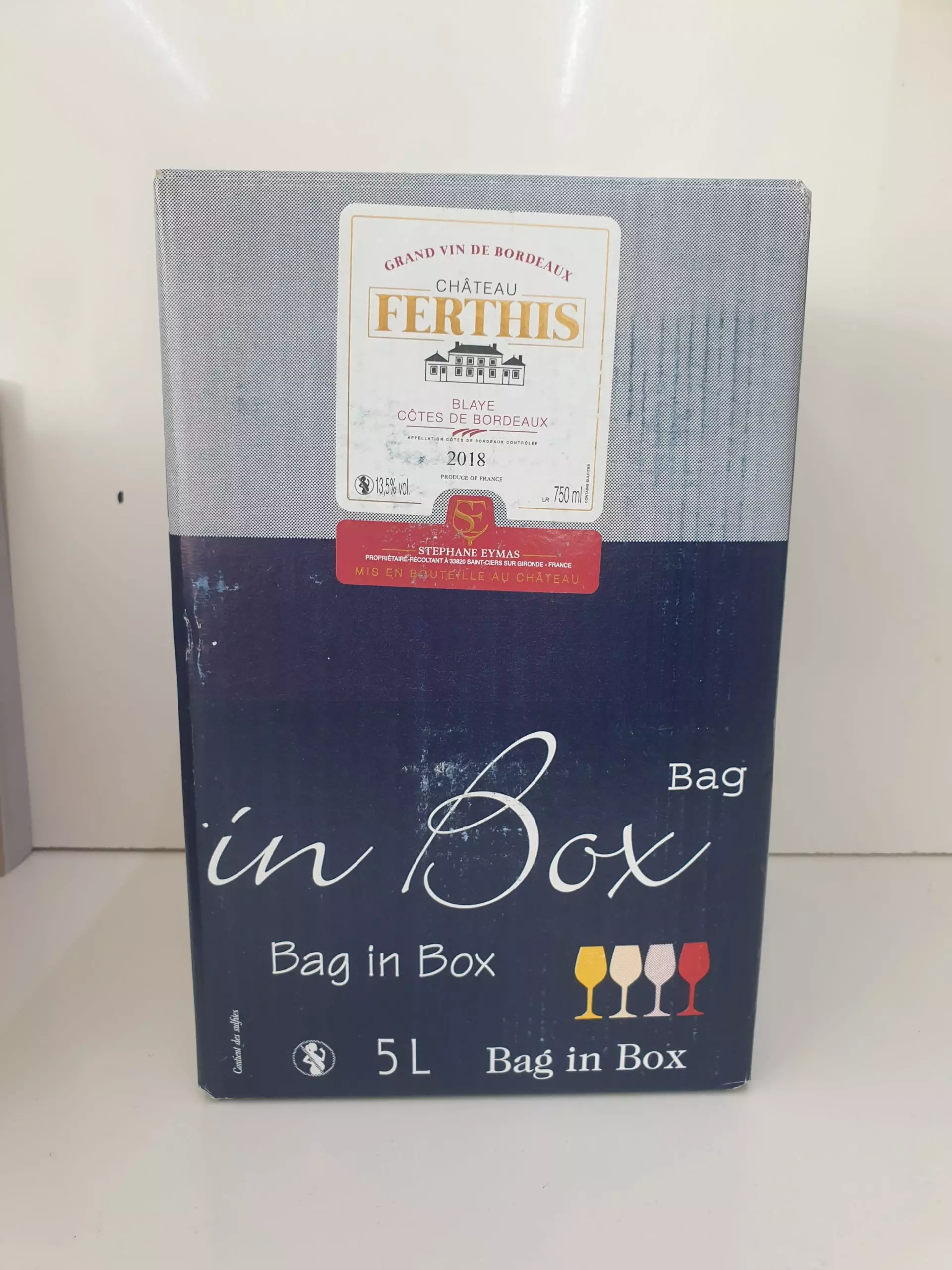 Château Ferthis BIB rouge 5 litres - Vins Rouges Harmonieux pour Chaque Occasion Château Ferthis BIB rouge 5 litres - Vins Rouges Harmonieux pour Chaque Occasion