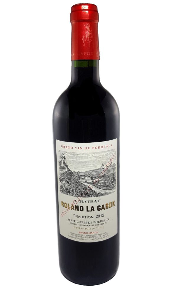 Château Roland La Garde « Tradition » Blaye Côtes de Bordeaux – Vin de culture Biodynamique - Vins Rouges Harmonieux pour Chaque Occasion