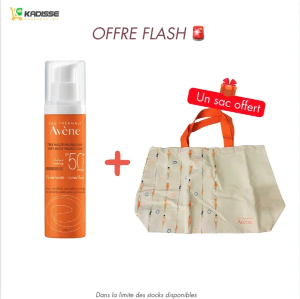 Avène Fluide teinté SPF50+ [Peaux Sensibles Normales À Mixtes] 50 ml - Vins Rouges Harmonieux pour Chaque Occasion