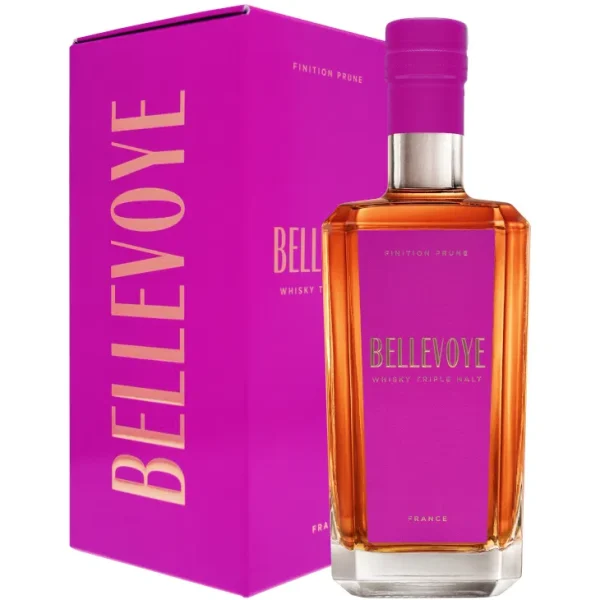 Bellevoye – Prune – 40% – 70cl - Vins Rouges Harmonieux pour Chaque Occasion